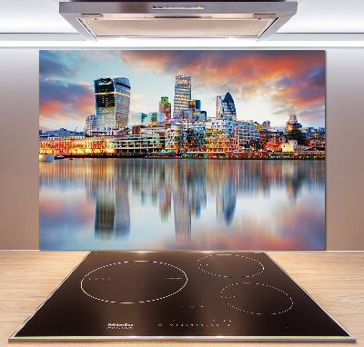 Panou sticlă bucătărie Londra panorama