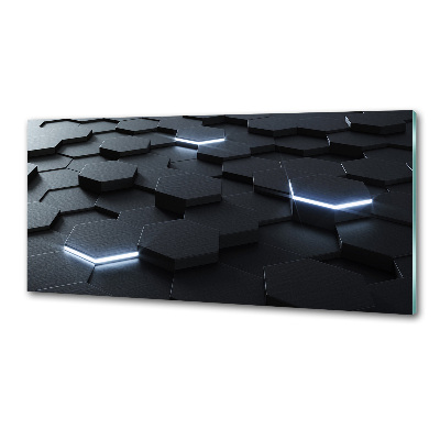 Panou perete bucătărie abstracțiune