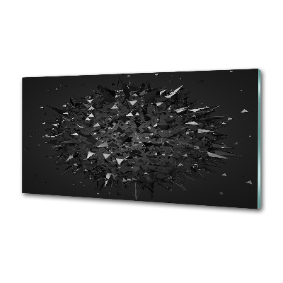 Panou sticlă decorativa bucătărie 3D Abstracție