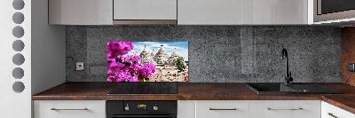 Panou sticla securizata bucatarie case trulli