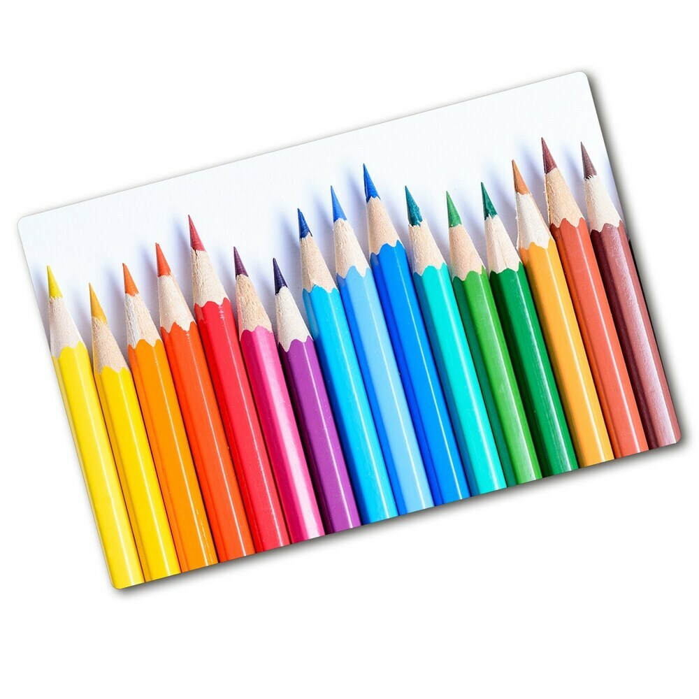 Tocător sticlă creioane colorate