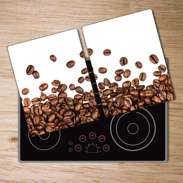 Tocător din sticlă Boabe de cafea de calitate