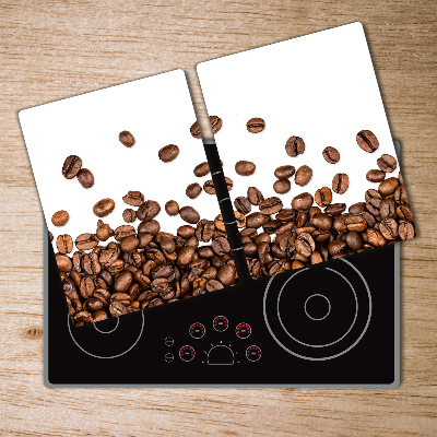 Tocător din sticlă Boabe de cafea de calitate