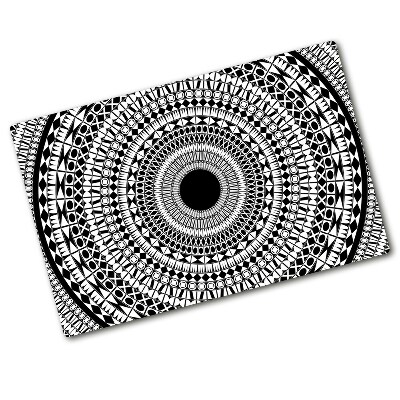 Tocător din sticlă Ornamente cerc