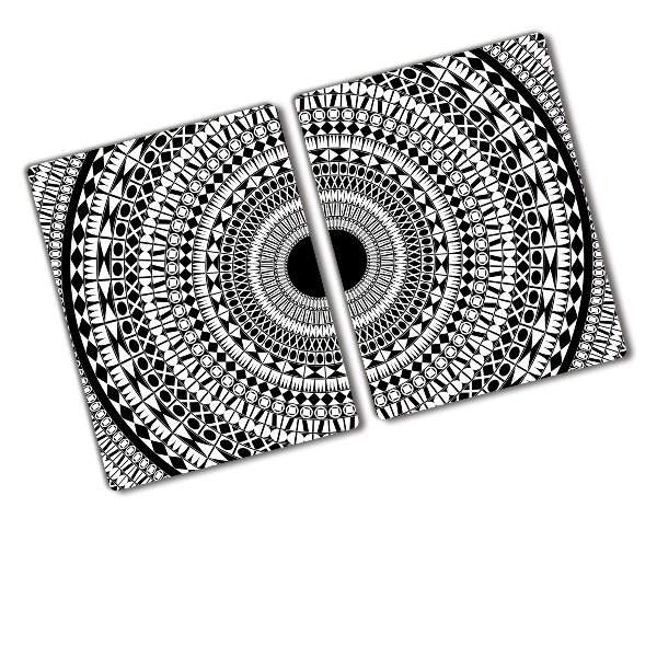 Tocător din sticlă Ornamente cerc