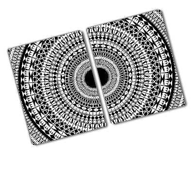Tocător din sticlă Ornamente cerc