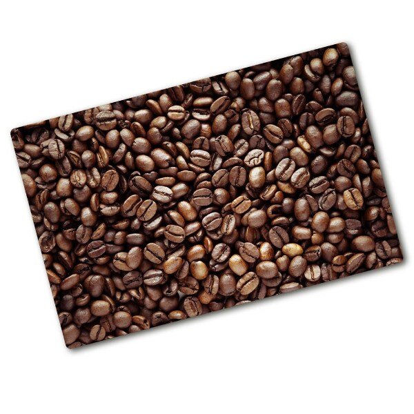 Tocător din sticlă Boabe de cafea