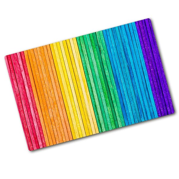 Tocător sticlă Dungi colorate
