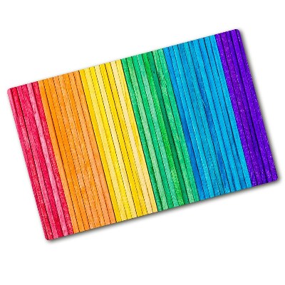 Tocător sticlă Dungi colorate