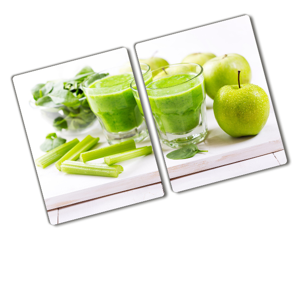 Tocător din sticlă Cocktail verde
