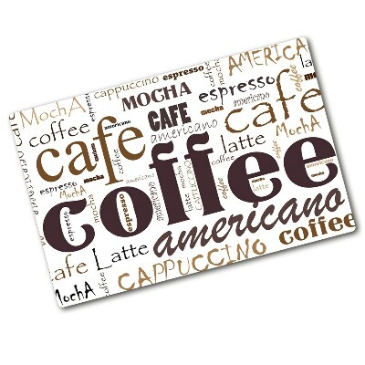Tocător sticlă Cafea zicale