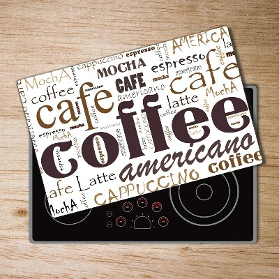 Tocător sticlă Cafea zicale