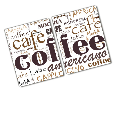 Tocător sticlă Cafea zicale