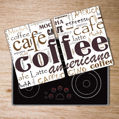 Tocător sticlă Cafea zicale