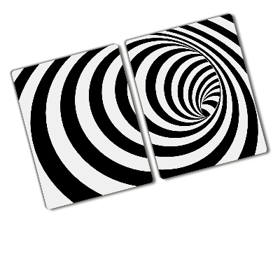 Tocător din sticlă În spirală benzi