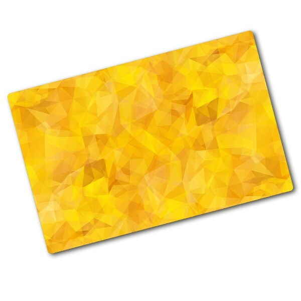 Tocător din sticlă Triunghiuri abstractizare
