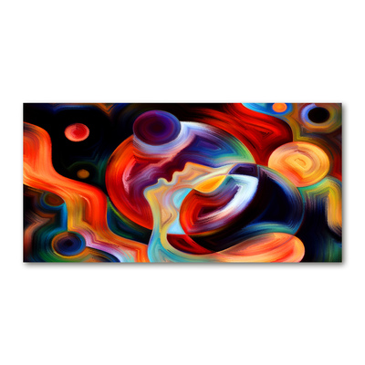Tablou sticlă abstracțiune