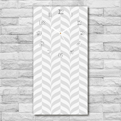Ceas din sticlă dreptunghiular vertical fundal geometrică