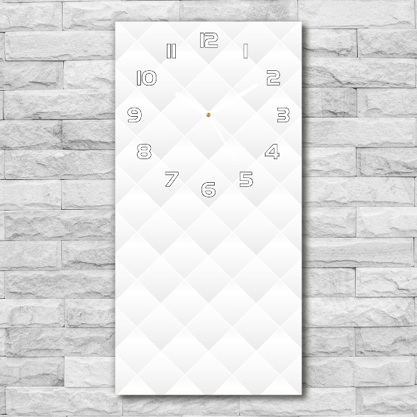Ceas de sticlă pe perete vertical Abstracție de fundal