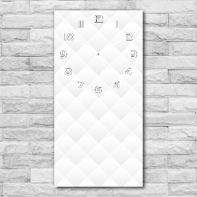 Ceas de sticlă pe perete vertical Abstracție de fundal