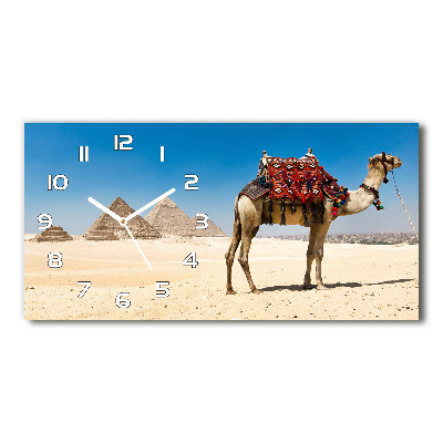 Ceas de perete modern din sticla Camel la Cairo