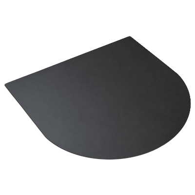 Suport pentru grătar de formă semiovală cu dimensiunea 100x100 cm