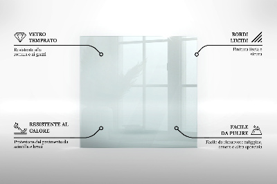 Protecție sub sobă dreptunghiular transparent