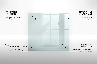 Protecție sub sobă dreptunghiular transparent