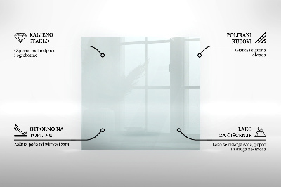 Protecție sub sobă dreptunghiular transparent