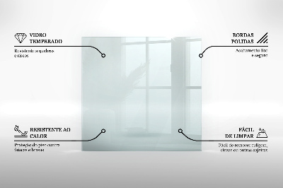 Protecție sub sobă dreptunghiular transparent