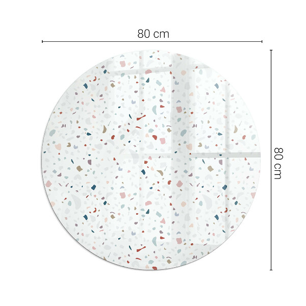 Sticlă rotundă sub sobă Forme în miniatură