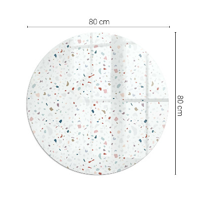 Sticlă rotundă sub sobă Forme în miniatură