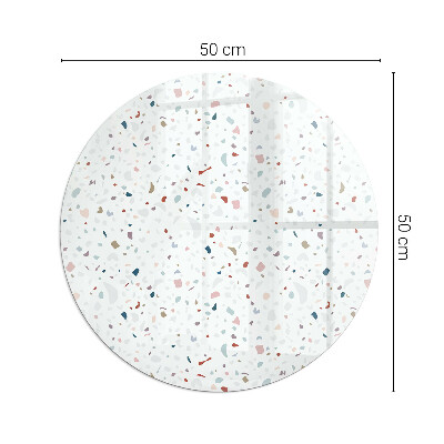 Sticlă rotundă sub sobă Forme în miniatură
