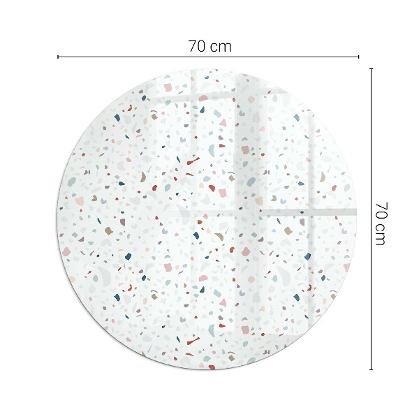 Sticlă rotundă sub sobă Forme în miniatură