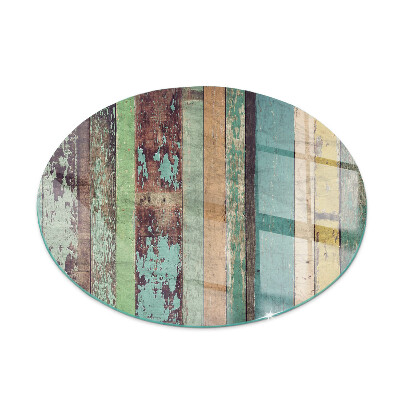 Placă rotundă din sticlă pentru șemineu Culori ale plăcii în diferite tonuri