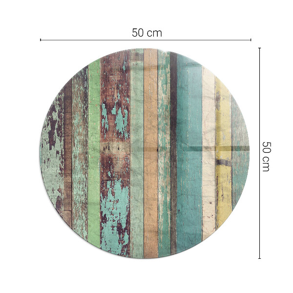 Placă rotundă din sticlă pentru șemineu Culori ale plăcii în diferite tonuri