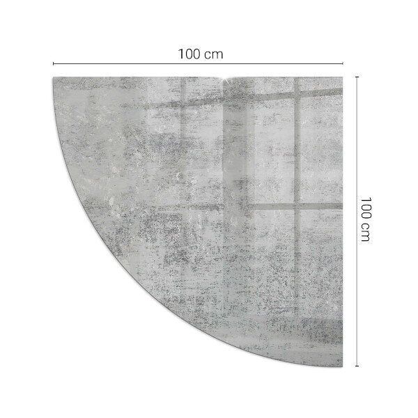 Sticlă semiovală sub sobă Model de fundal abstract