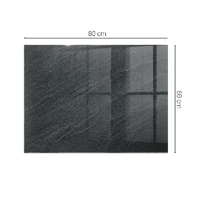 Sticlă dreptunghiulară sub sobă Model de piatră naturală