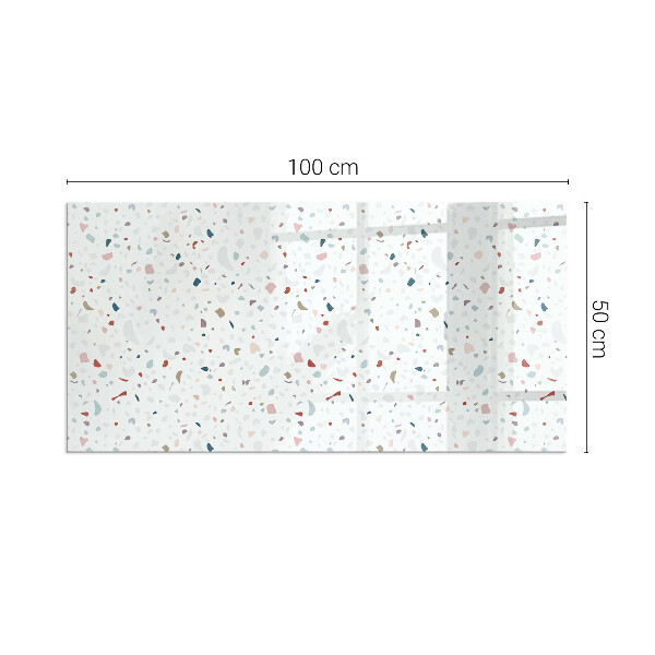 Sticlă dreptunghiulară sub sobă Forme în miniatură