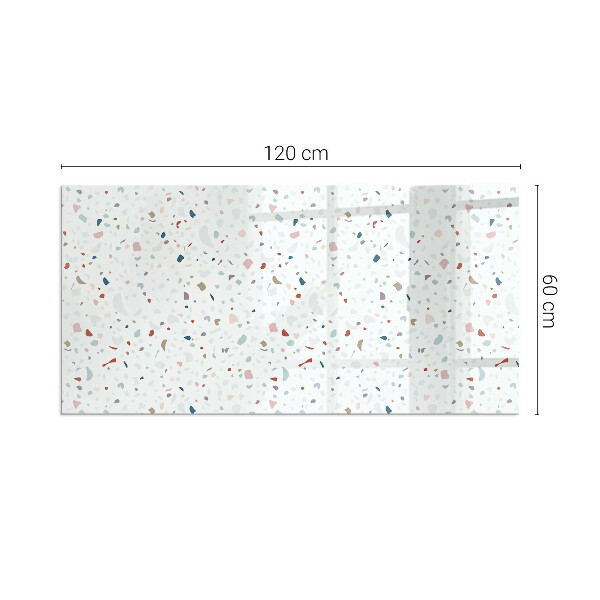 Sticlă dreptunghiulară sub sobă Forme în miniatură