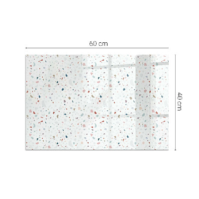 Sticlă dreptunghiulară sub sobă Forme în miniatură