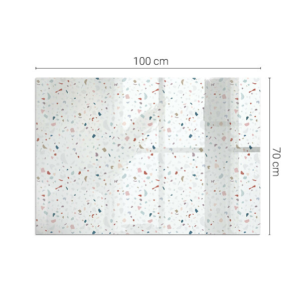 Sticlă dreptunghiulară sub sobă Forme în miniatură