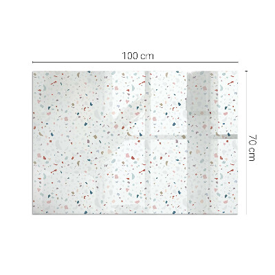 Sticlă dreptunghiulară sub sobă Forme în miniatură