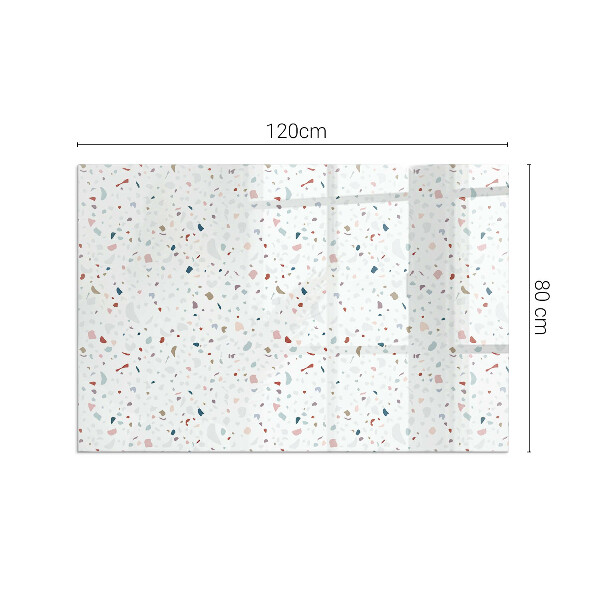 Sticlă dreptunghiulară sub sobă Forme în miniatură