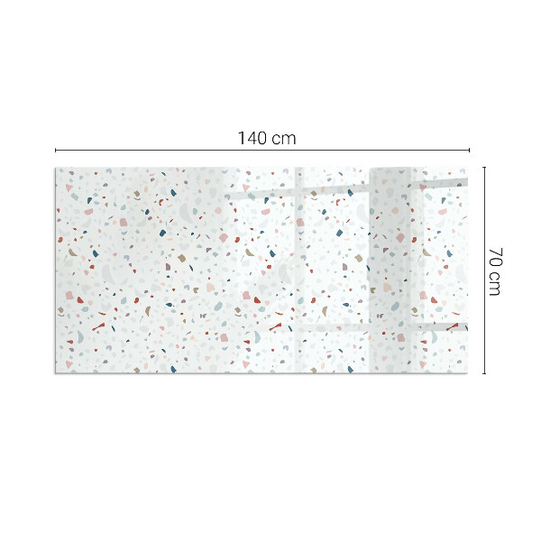 Sticlă dreptunghiulară sub sobă Forme în miniatură