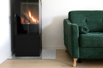 Sticlă dreptunghiulară sub sobă Forme în miniatură