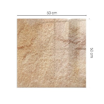 Sticlă dreptunghiulară sub sobă Natura structurii din piatră