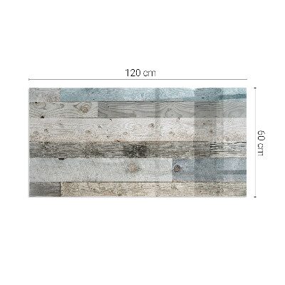 Placă de sticlă dreptunghiulară șemineu Culori de placă în diferite nuanțe