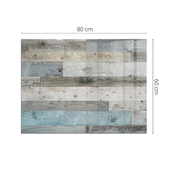 Placă de sticlă dreptunghiulară șemineu Culori de placă în diferite nuanțe