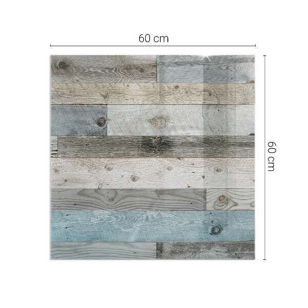 Placă de sticlă dreptunghiulară șemineu Culori de placă în diferite nuanțe